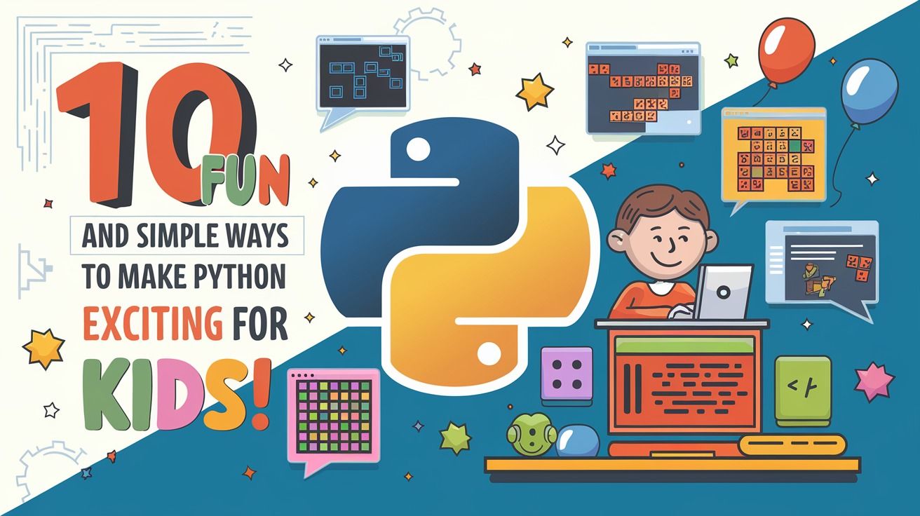 10 Surprising Ways to Make Python Fun and Exciting for Kids!