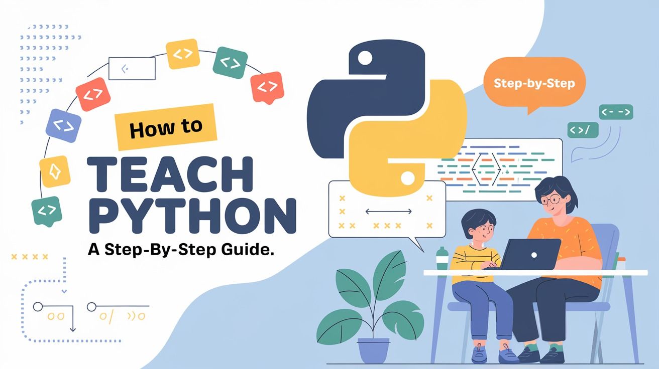 How to Teach Python to Kids ? A Step-by-Step Guide