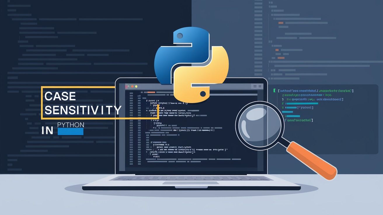 Is Python Case-Sensitive When Dealing with Identifiers?
