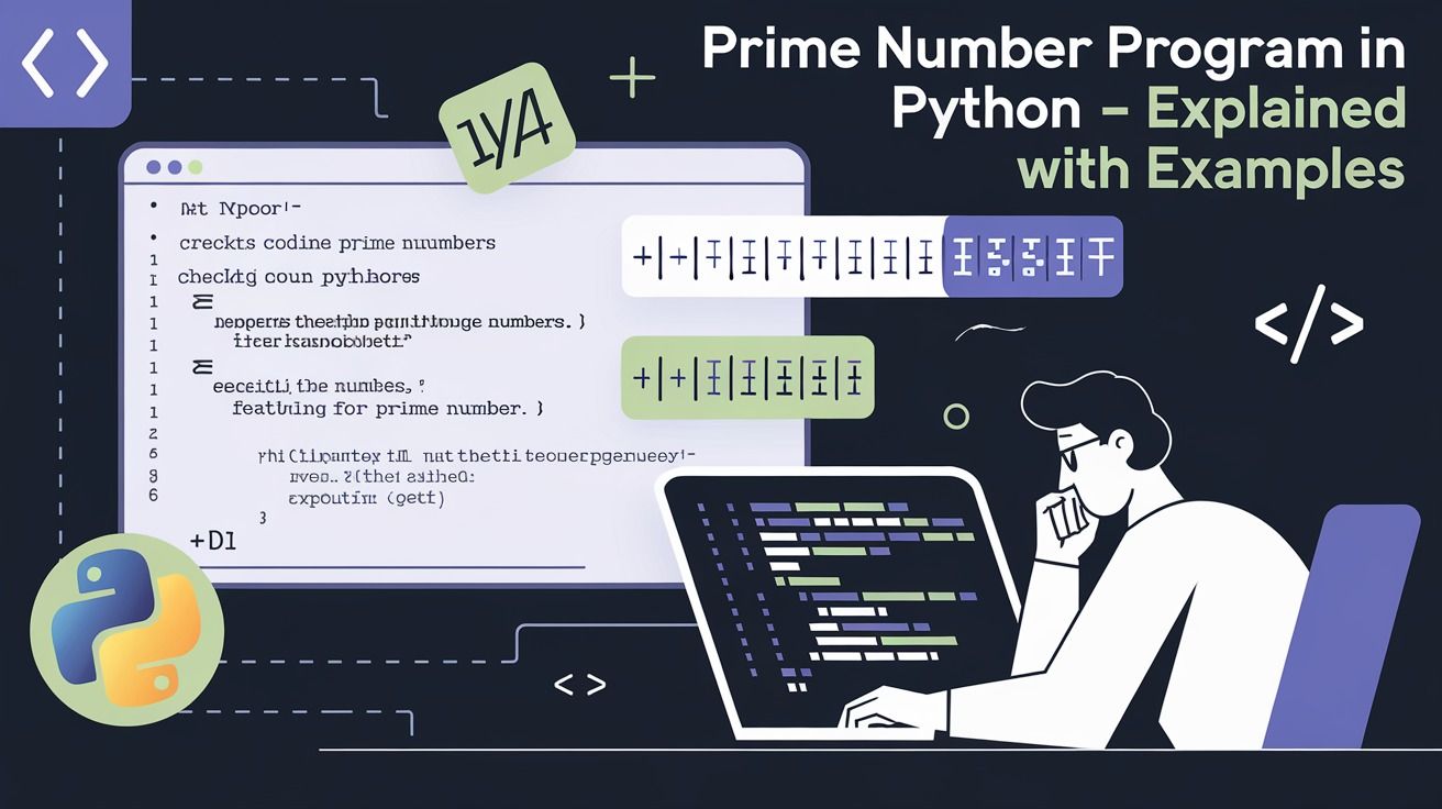 Prime Number Program in Python – Explained with Examples!