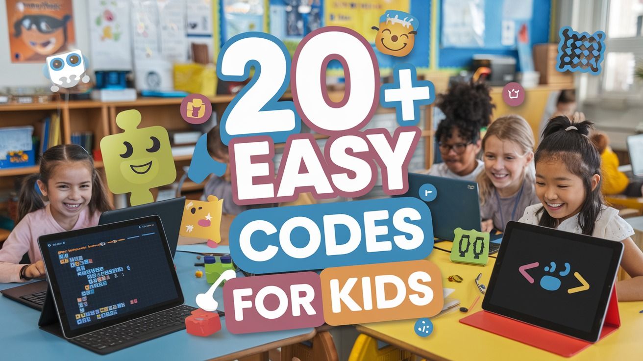 20+ Easy Codes for Kids – Fun Projects to Learn Programming